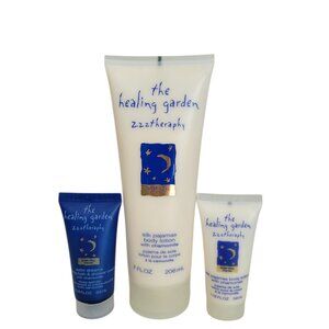 The Healing Garden ZZZ Theraphy Sleep Well Shower Cream 1.18oz & Body Lotion 7oz